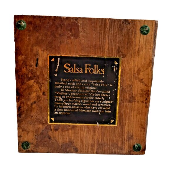 Mexican Folk Art 2 Cartonería 19" Figures Jalisco region Paper Mache man woman - Picture 8 of 11